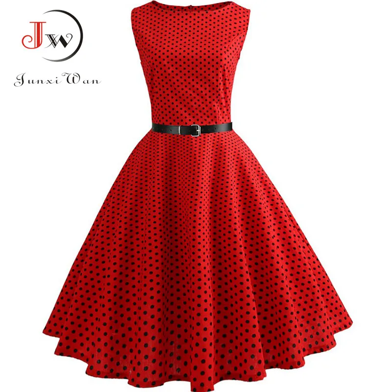 Red Polka Dot Summer Dress Women Vintage Elegant Floral Dress Evening Party Dresses Sundress Belt Vestidos Plus Size jurken
Red Polka Dot Summer Dress Women Vintage Elegant Floral Dress Evening Party Dresses Sundress Belt Vestidos Plus Size jurken