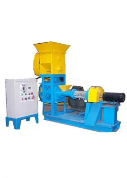 Widely used 300-400 kg/h dog cat bird fish floating feed pellet extruder meal maker machine 
Widely used 300-400 kg/h dog cat bird fish floating feed pellet extruder meal maker machine