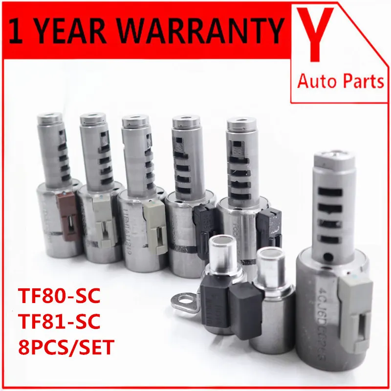 8pcs/set Original Used TF80-SC TF81-SC Transmission Solenoid Kit for Citroen Volvo Fiat Peugeot Renault Fine Saab S80 2006-2011
8pcs/set Original Used TF80-SC TF81-SC Transmission Solenoid Kit for Citroen Volvo Fiat Peugeot Renault Fine Saab S80 2006-2011