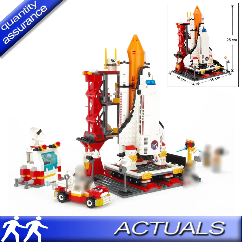 GUDI 8815 Compatible with Lego 60080 City Space Port Building Blocks Set Space Shuttle Launch Center Model Bricks Education Toys
GUDI 8815 Compatible with Lego 60080 City Space Port Building Blocks Set Space Shuttle Launch Center Model Bricks Education Toys