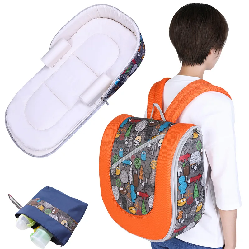 Multi-function Mummy Maternity Nappy Bag Backpack Foldable Portable Baby Crib Co-Sleepers For Newborn Folding Bed Cot For Travel
Multi-function Mummy Maternity Nappy Bag Backpack Foldable Portable Baby Crib Co-Sleepers For Newborn Folding Bed Cot For Travel
