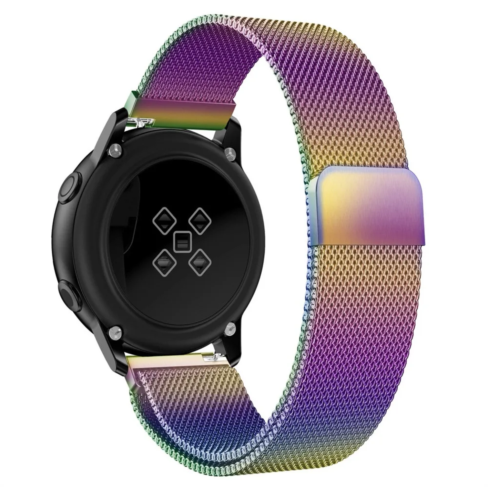 Magnetic Milanese Loop Strap Bracelet Release Band For Samsung Galaxy Watch Active adjustable 140mm-225mm colorful
Magnetic Milanese Loop Strap Bracelet Release Band For Samsung Galaxy Watch Active adjustable 140mm-225mm colorful