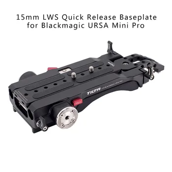 

Tilta BS-T95 Black 15mm LWS Quick Release Baseplate for Blackmagic URSA Mini Pro Camera