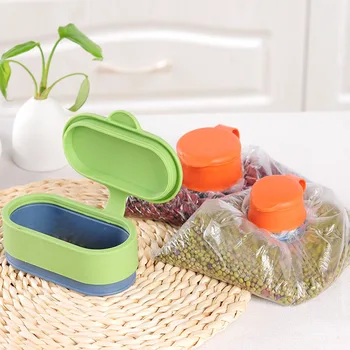 3pcs Multifunction Silicone Sealing Bag Clips Orange Food Kitchen Storage Sealing Bag Cap Magic Buckle Moistureproof Househould
3pcs Multifunction Silicone Sealing Bag Clips Orange Food Kitchen Storage Sealing Bag Cap Magic Buckle Moistureproof Househould