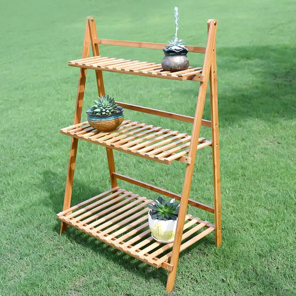 3-Tiered Plant Stand Flowers Planter Organizer Shelf for Condo Decor, Easy Cleaning
3-Tiered Plant Stand Flowers Planter Organizer Shelf for Condo Decor, Easy Cleaning