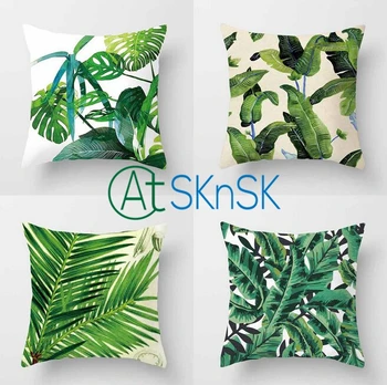 2 pcs/lot 45x45cm home textile fashion tropical plants printed cushion case pillow cover square pillowcase home decorative
2 pcs/lot 45x45cm home textile fashion tropical plants printed cushion case pillow cover square pillowcase home decorative