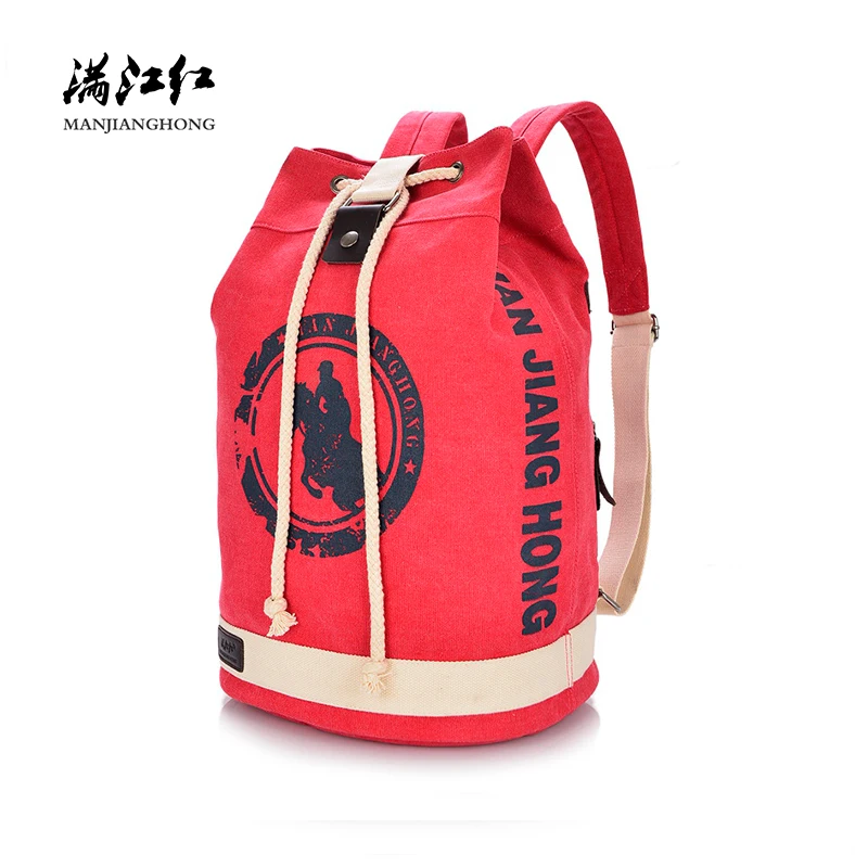 Fashion Printing Canvas Drawstring Backpack Women Casual Male Men Travel Backpack Cylindrical School Bags For Teenage Girls 1204
Fashion Printing Canvas Drawstring Backpack Women Casual Male Men Travel Backpack Cylindrical School Bags For Teenage Girls 1204