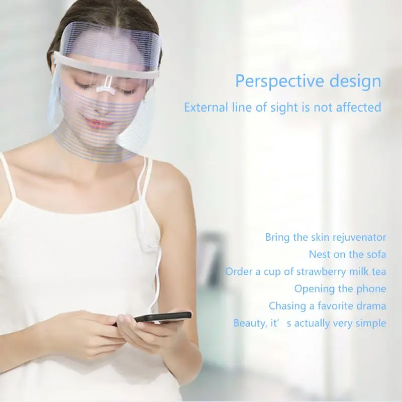 3 color Light Therapy Facial Mask Anti Acne Wrinkle Facial Machine Device Skin Rejuvenation Moisturizing LED Mask Beauty
3 color Light Therapy Facial Mask Anti Acne Wrinkle Facial Machine Device Skin Rejuvenation Moisturizing LED Mask Beauty