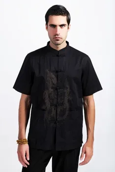 Free Shipping ! Summer Black Tradition Chinese Men's Cotton Linen Embroider Dragon Kung-Fu Shirt Letter M L XL XXL XXXL M16
Free Shipping ! Summer Black Tradition Chinese Men's Cotton Linen Embroider Dragon Kung-Fu Shirt Letter M L XL XXL XXXL M16