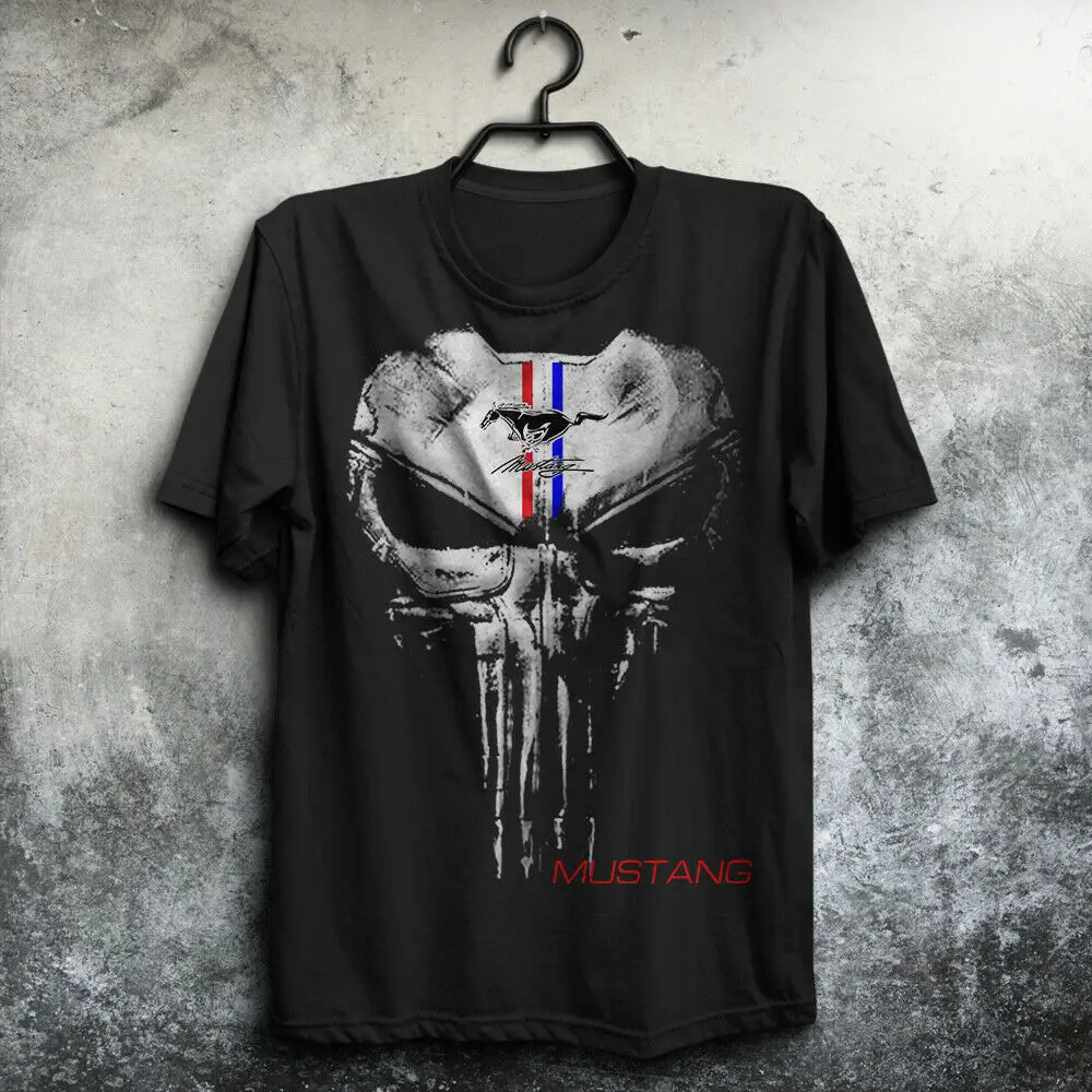 American Car Mustang Skull Punisher So Cool Men'S Us Car Shirt New 2019 Fashion Hot Fashion Street Wear Brand Concert T Shirts
American Car Mustang Skull Punisher So Cool Men'S Us Car Shirt New 2019 Fashion Hot Fashion Street Wear Brand Concert T Shirts