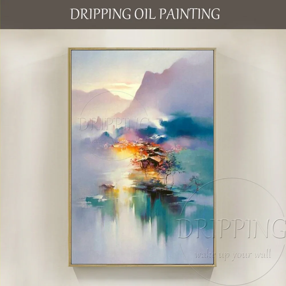 Top Artist Hand-painted Beautiful Colorful China Landscape Oil Painting on Canvas Impressionist Chinese Landscape Oil Painting
Top Artist Hand-painted Beautiful Colorful China Landscape Oil Painting on Canvas Impressionist Chinese Landscape Oil Painting