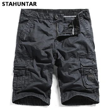 Summer Cargo Shorts Men Cotton Black Gray Pockets Looes Mens Shorts Knee Fashion Sweatpants Casual Tooling Large Size
Summer Cargo Shorts Men Cotton Black Gray Pockets Looes Mens Shorts Knee Fashion Sweatpants Casual Tooling Large Size