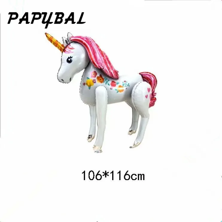 Stand Unicorn Foil Balloons 3D Horse Air Globos Birthday Party Decorations Kids Toys Wedding Decor Unicorn Party Supplies
Stand Unicorn Foil Balloons 3D Horse Air Globos Birthday Party Decorations Kids Toys Wedding Decor Unicorn Party Supplies