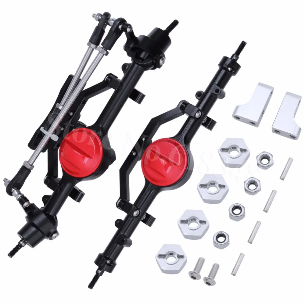 Aluminum Axle Complete Set Front And Rear CNC for RC4WD D90 Yota II RC Crawler Car Replacement
Aluminum Axle Complete Set Front And Rear CNC for RC4WD D90 Yota II RC Crawler Car Replacement