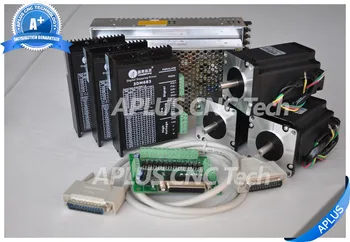 3-Axis NEMA 24 3 Phase Stepper Motor 228oz-in & Driver 3DM683 & 48V Power Supply Kit
3-Axis NEMA 24 3 Phase Stepper Motor 228oz-in & Driver 3DM683 & 48V Power Supply Kit