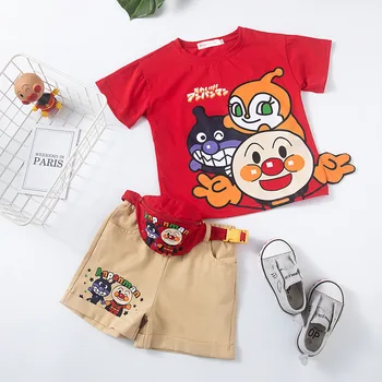 2019 Child Summer Clothing Toddler Boys Anpanman T Shirt Suit Baby Girls Cartoon T Shirt Outfits Boys Pant Short +bag 3pcs
2019 Child Summer Clothing Toddler Boys Anpanman T Shirt Suit Baby Girls Cartoon T Shirt Outfits Boys Pant Short +bag 3pcs