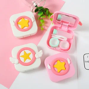 Sailor Moon Cute Star Luna Cartoon Contact Lens Case with Mirror Box Women Carry-on Mini Plastic Lenses Holder Container Gift
Sailor Moon Cute Star Luna Cartoon Contact Lens Case with Mirror Box Women Carry-on Mini Plastic Lenses Holder Container Gift