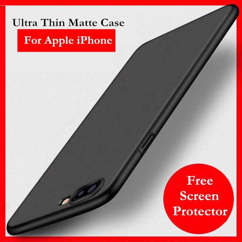 Ultra Thin Matting Cases For iPhone7 Coque Funda For iPhone7 Silicone Back Covers Full Protective Black Shell For iphone7plus
Ultra Thin Matting Cases For iPhone7 Coque Funda For iPhone7 Silicone Back Covers Full Protective Black Shell For iphone7plus