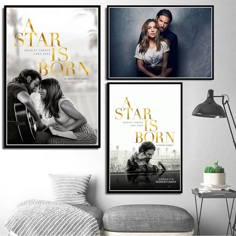 New A Star Is Born Love Music 2018 Movie Film Lady Gaga Poster And Prints Canvas Wall Art Painting Wall Pictures Room Home Decor
New A Star Is Born Love Music 2018 Movie Film Lady Gaga Poster And Prints Canvas Wall Art Painting Wall Pictures Room Home Decor