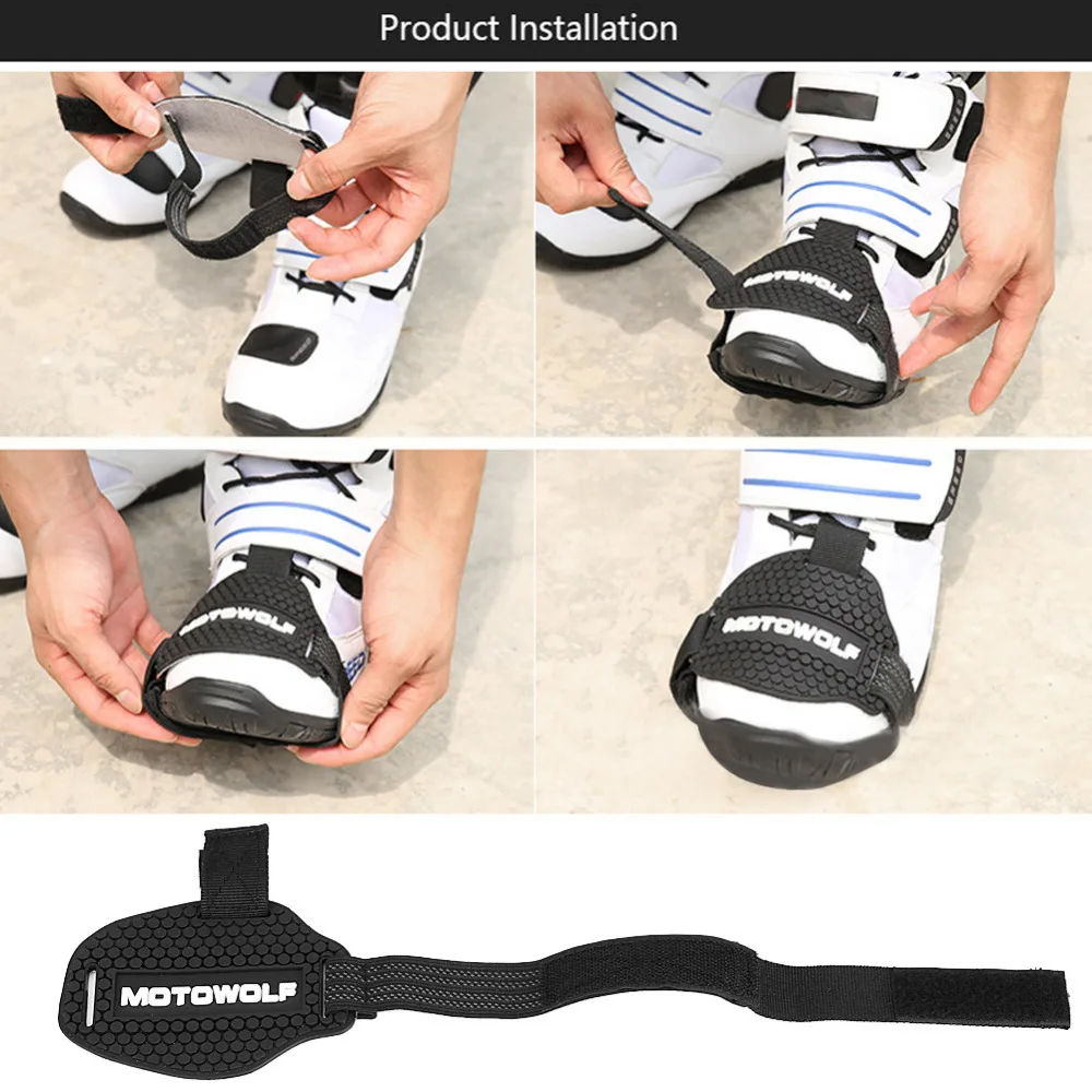 MOTOWOLF Motorcycle Shoes Protective Motorcycle Gear Shifter Shoe Boots Protector Motorbike Boot Cover Protective Gear Shift Pad
MOTOWOLF Motorcycle Shoes Protective Motorcycle Gear Shifter Shoe Boots Protector Motorbike Boot Cover Protective Gear Shift Pad