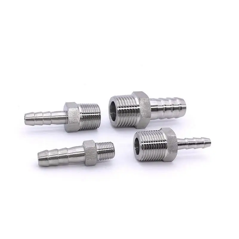 13mm x 1/2'' BSP Male Thread 304 Stainless Steel Pipe Fitting x Barb Hose Tail Reducer Pagoda Joint Coupling Connector
13mm x 1/2'' BSP Male Thread 304 Stainless Steel Pipe Fitting x Barb Hose Tail Reducer Pagoda Joint Coupling Connector