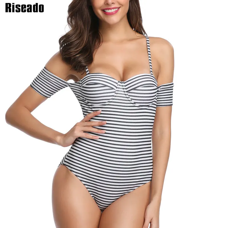 Riseado new sexy one piece swimsuit 2019 push up swimwear women striped printing bathing suits summer beachwear strap
Riseado new sexy one piece swimsuit 2019 push up swimwear women striped printing bathing suits summer beachwear strap
