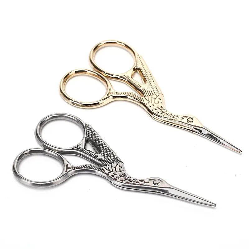 Crane Shape Stork Measures Retro Craft Shears Cross Stitch Scissors Vintage Stainless Steel Scissors Embroidery Sewing Tools
Crane Shape Stork Measures Retro Craft Shears Cross Stitch Scissors Vintage Stainless Steel Scissors Embroidery Sewing Tools