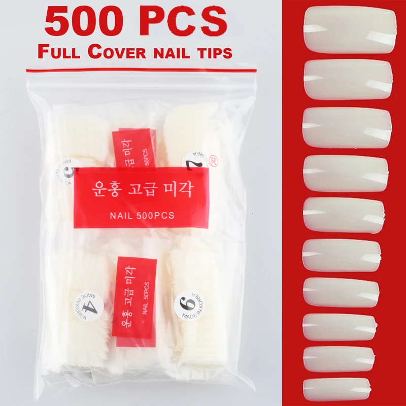 500pcs False Nails Acrylic Fake Nail Art Tips New Arrivals salon DIY natural acrylic nail tips full cover false Nail
500pcs False Nails Acrylic Fake Nail Art Tips New Arrivals salon DIY natural acrylic nail tips full cover false Nail