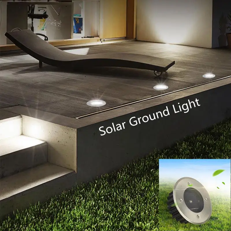 Yfashion New LED Solar Powered Underground lighting Lamp 4 LED Light Spots Outdoor Waterproof Buried Light Garden Decoration
Yfashion New LED Solar Powered Underground lighting Lamp 4 LED Light Spots Outdoor Waterproof Buried Light Garden Decoration
