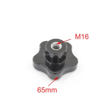 Quality Certified 16mm Thread Dia 65mm Head Diameter Star Knob Replacement Black Plastic M16 Star Knobs
Quality Certified 16mm Thread Dia 65mm Head Diameter Star Knob Replacement Black Plastic M16 Star Knobs