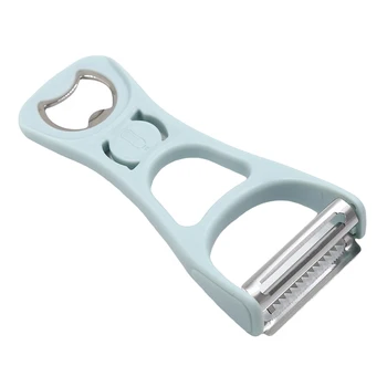 Multi-function Three-in-one Peeler Opener Multi-purpose Planer Kitchen Accessories Household With Bottle Opener
Multi-function Three-in-one Peeler Opener Multi-purpose Planer Kitchen Accessories Household With Bottle Opener