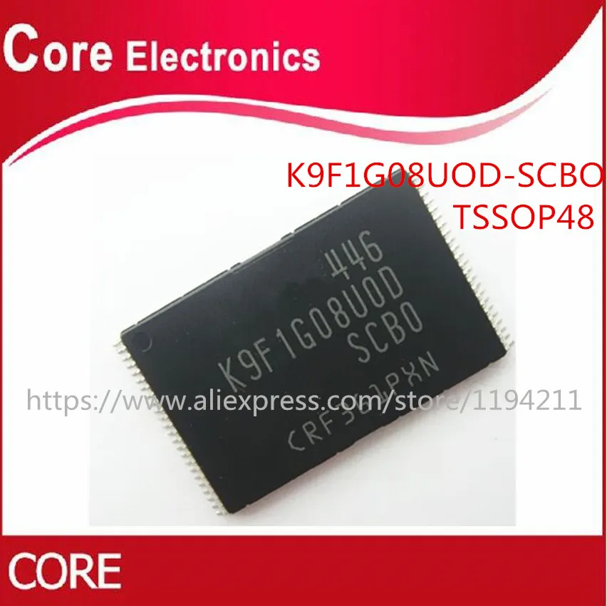 100 шт. K9F1G08UOD-SCBO K9F1G08U0D-SCB0 K9F1G08U0D K9F1G08UOD TSSOP48 | Электронные компоненты и принадлежности