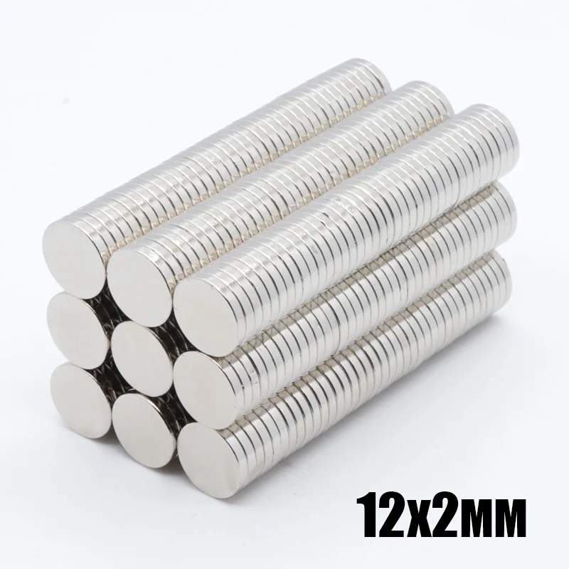 100pcs 12mm x 2mm Super Strong Round Disc Magnets 12x2 Rare Earth Neodymium Magnet N35 12mm*2mm New Arrival
100pcs 12mm x 2mm Super Strong Round Disc Magnets 12x2 Rare Earth Neodymium Magnet N35 12mm*2mm New Arrival