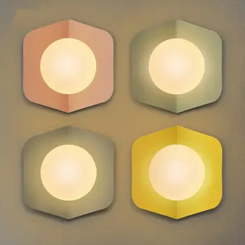 The Nodic macaron creative wall lamp simple led bedroom bedside wall light decoration living room corridor hotel light fixtures
The Nodic macaron creative wall lamp simple led bedroom bedside wall light decoration living room corridor hotel light fixtures