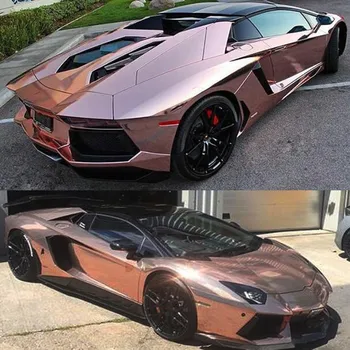 Car Wrap Film SUNICE Rose Gold Mirror Vinyl High Glossy Chrome Mirror Sticker Car Auto Vehicle Wrap Foils Bubble Free 60"x20"
Car Wrap Film SUNICE Rose Gold Mirror Vinyl High Glossy Chrome Mirror Sticker Car Auto Vehicle Wrap Foils Bubble Free 60"x20"