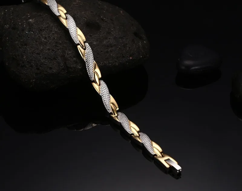 Высококачественные модные ювелирные изделия золотистые браслеты для женщин