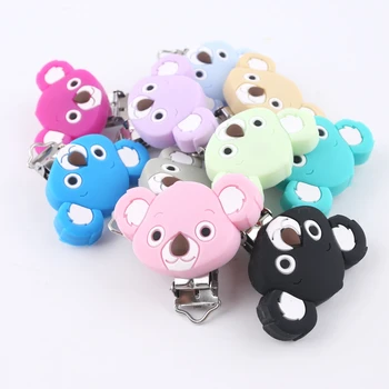 Let's Make 1PC Baby Teether Silicone Animal Pacifier Clip Cute Colorful Color Koala DIY Craft Chew Teething Toy Baby Accessories
Let's Make 1PC Baby Teether Silicone Animal Pacifier Clip Cute Colorful Color Koala DIY Craft Chew Teething Toy Baby Accessories