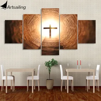 HD print 5 piece canvas painting Jesus crosses posters and prints wall pictures for living room free shipping XA-2125A
HD print 5 piece canvas painting Jesus crosses posters and prints wall pictures for living room free shipping XA-2125A