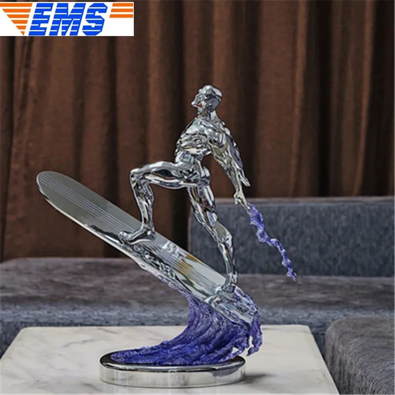 Statue Avengers Superhero Silver Surfer 1/4 Bust Electroplating Art Craft Action Figure Collectible Model Toy P1568
Statue Avengers Superhero Silver Surfer 1/4 Bust Electroplating Art Craft Action Figure Collectible Model Toy P1568