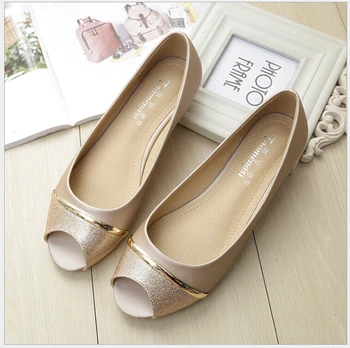 Casual peep toe women flat shoes summer black shoe slip on ladies boat shoes Plus size 33-43
Casual peep toe women flat shoes summer black shoe slip on ladies boat shoes Plus size 33-43