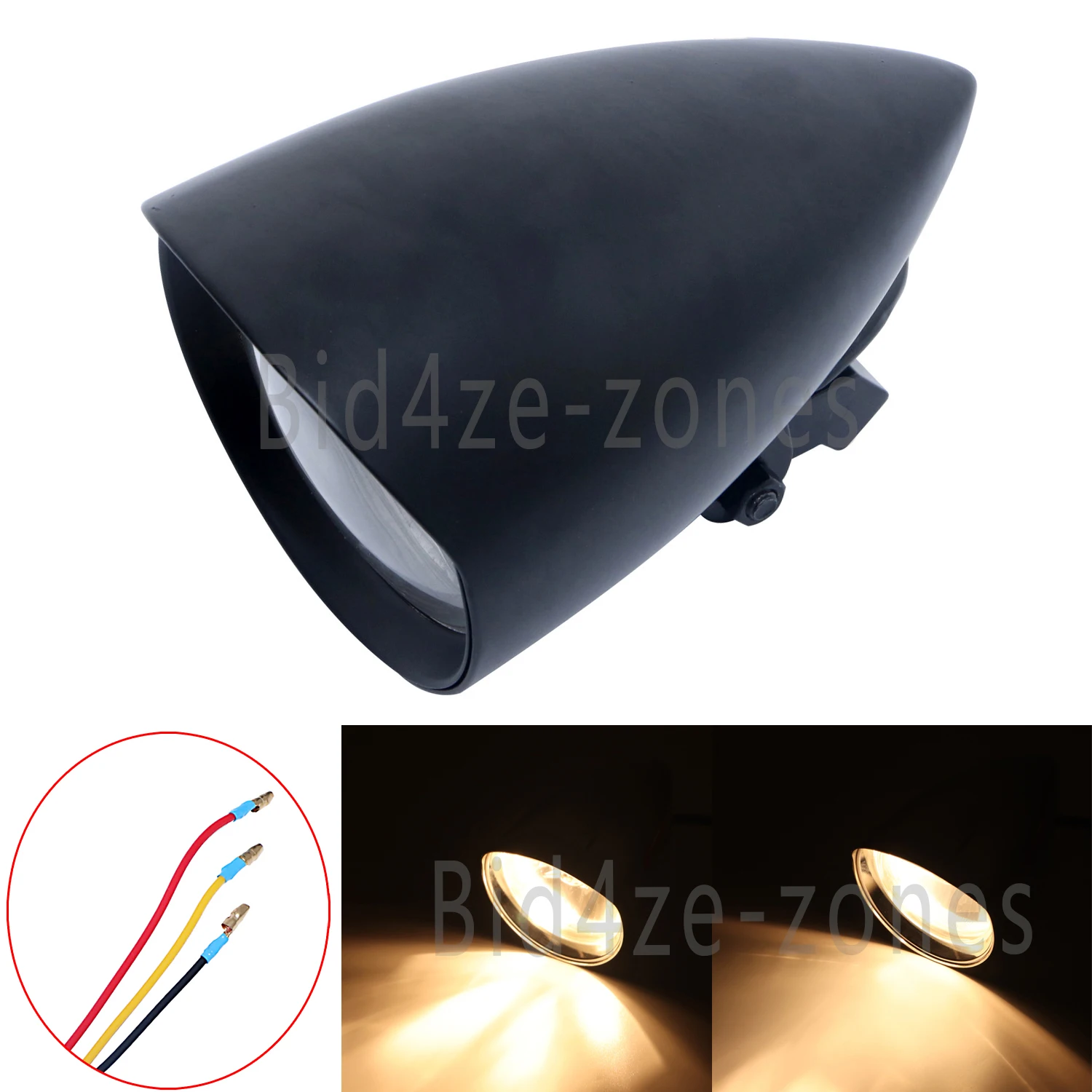 Motorcycle Black Aluminum Visor Bullet Headlight Lamp For Harley Sportster Dyna Softail Bobber Chopper Custom Universal
Motorcycle Black Aluminum Visor Bullet Headlight Lamp For Harley Sportster Dyna Softail Bobber Chopper Custom Universal