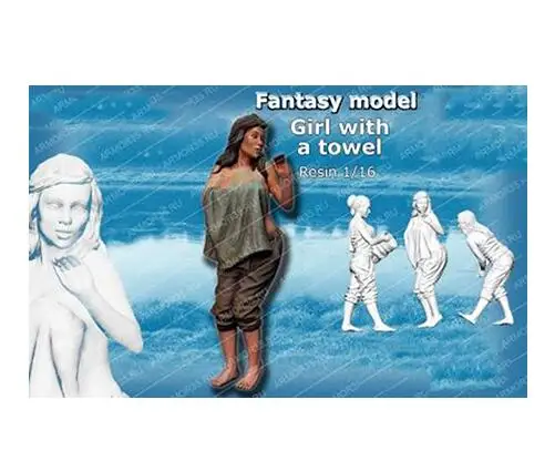 New Unassembled 1/16 modern girl with a towel Resin Kit DIY Toys Unpainted resin model
New Unassembled 1/16 modern girl with a towel Resin Kit DIY Toys Unpainted resin model