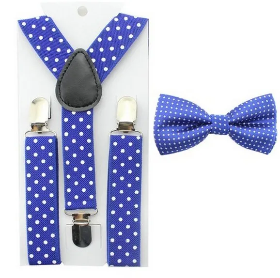 New Kids Children Boys Girls "Polka Dot" Pattern Elastic Suspenders & Bow tie Set Y-Shape Braces&Butterfly Sets
New Kids Children Boys Girls "Polka Dot" Pattern Elastic Suspenders & Bow tie Set Y-Shape Braces&Butterfly Sets