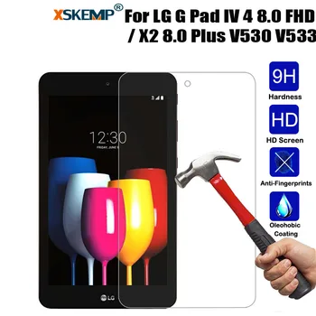 XSKEMP 9H Real Tempered Glass Screen Protector For LG G Pad IV 4 8.0 FHD / X2 8.0 Plus V530 V533 Ultra Clear 0.3mm Tablet Film
XSKEMP 9H Real Tempered Glass Screen Protector For LG G Pad IV 4 8.0 FHD / X2 8.0 Plus V530 V533 Ultra Clear 0.3mm Tablet Film