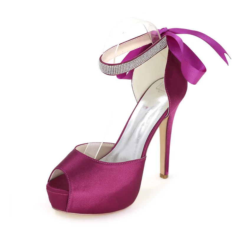 High Heels Platform Satin Wedding Shoes Heeled Peep Toe Prom Evening Formal Party Ladies Dress Pumps High Heels Platform Satin Wedding Shoes Heeled Peep Toe Prom Evening Formal Party Ladies Dress Pumps