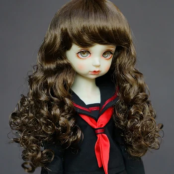 Cateleya BJD SD wig for dolls Imitation mohair Brown wavy hair 1/3 1/4 1/6 doll hair Dolls Accessories
Cateleya BJD SD wig for dolls Imitation mohair Brown wavy hair 1/3 1/4 1/6 doll hair Dolls Accessories