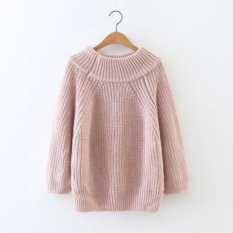 2019 winter o-neck female sweaters fashion solid casual pullover long sleeve woman sweater Europe style tops
2019 winter o-neck female sweaters fashion solid casual pullover long sleeve woman sweater Europe style tops