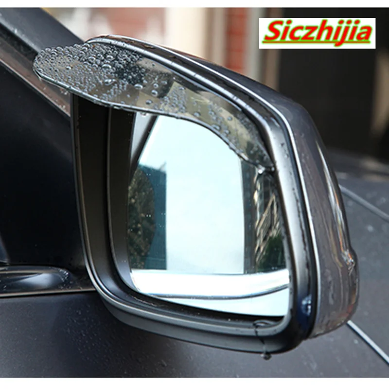 1 пара автомобильных зеркал заднего вида солнцезащитный козырек от дождя для Citroen