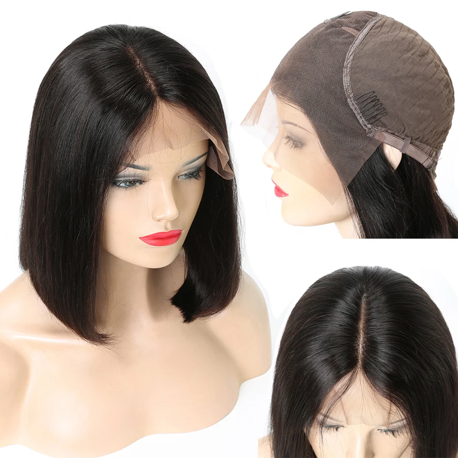 Beyo 13x6 Short Lace Front Human Hair Wigs For Black Women Lace Front Wig 150% Density Malaysian Straight Bob Wig Remy Hair
Beyo 13x6 Short Lace Front Human Hair Wigs For Black Women Lace Front Wig 150% Density Malaysian Straight Bob Wig Remy Hair