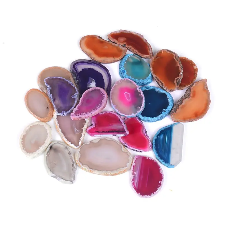 1Pc Natural Agate Brazil Healing Reiki Stone Quartz Pendant Mineral Home Decor eode Polished Irregular Crystal Slice
1Pc Natural Agate Brazil Healing Reiki Stone Quartz Pendant Mineral Home Decor eode Polished Irregular Crystal Slice